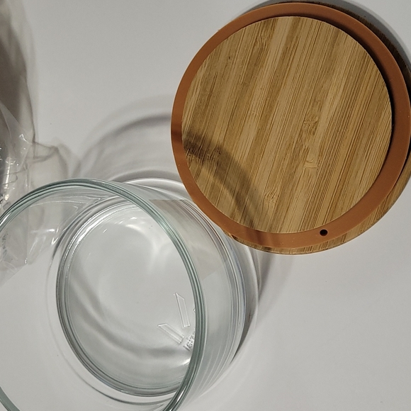 Stacking glass canisters set - Picture 2 of 2